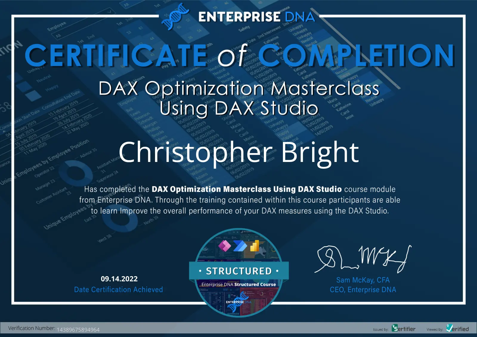 Cover: Christopher Bright