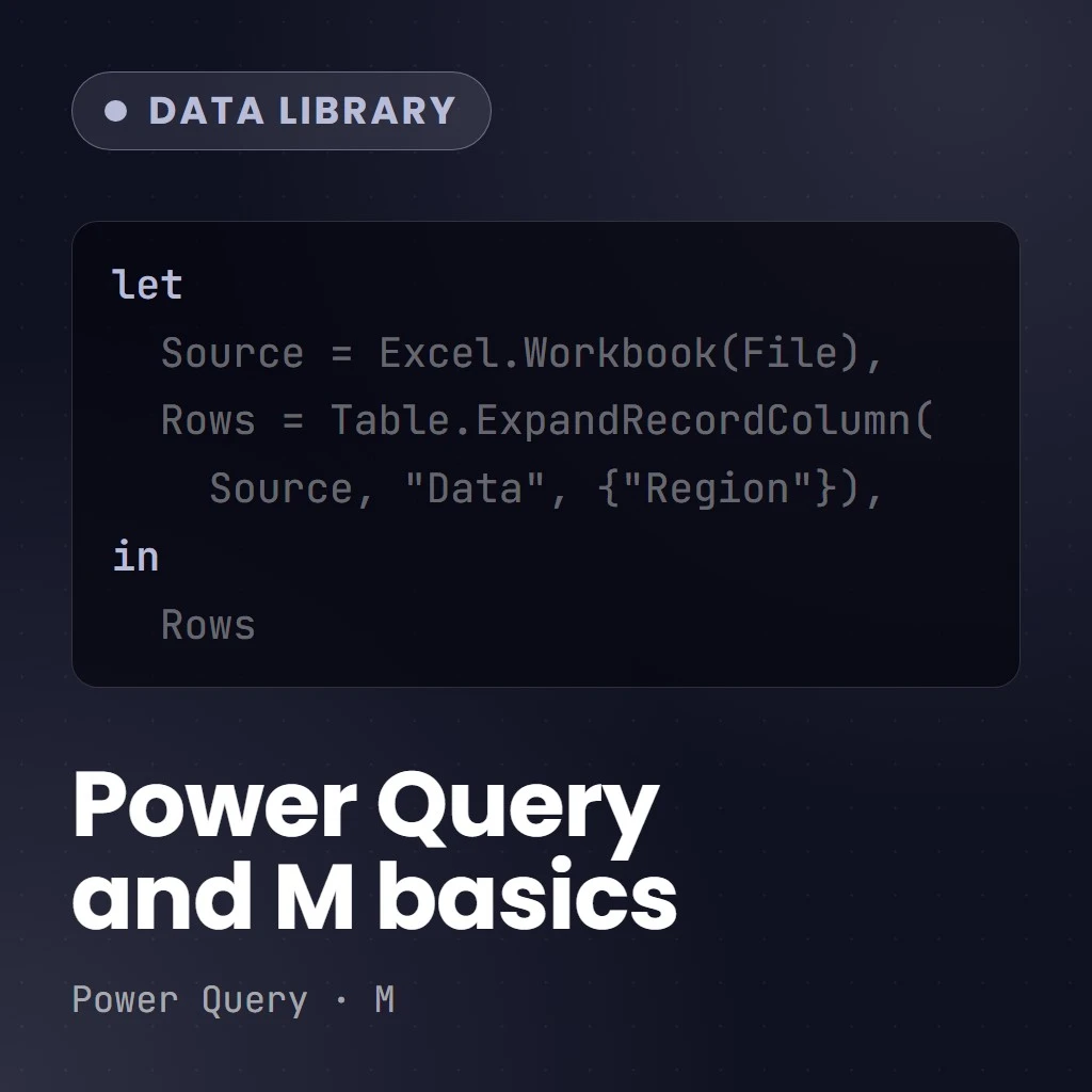 Fundamentals In Power Query And M