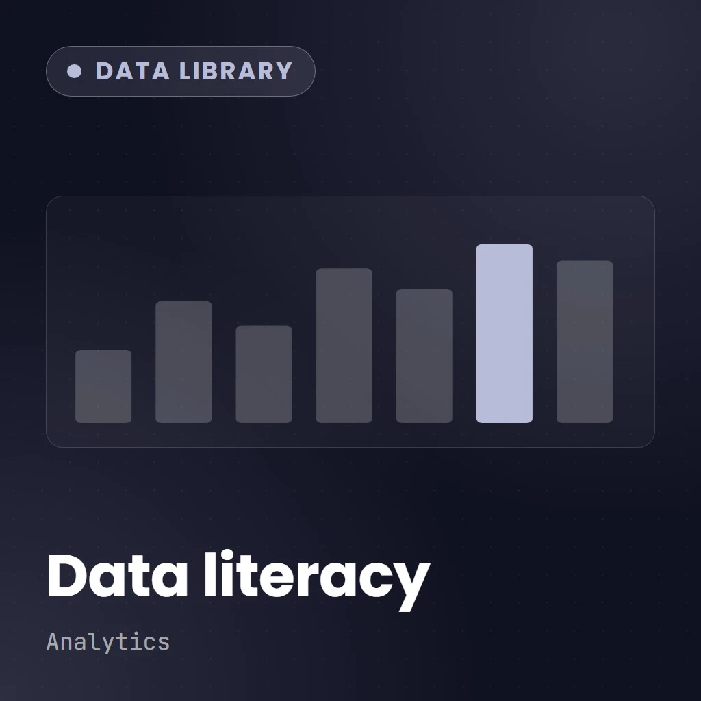 Data Literacy for Beginners Cover