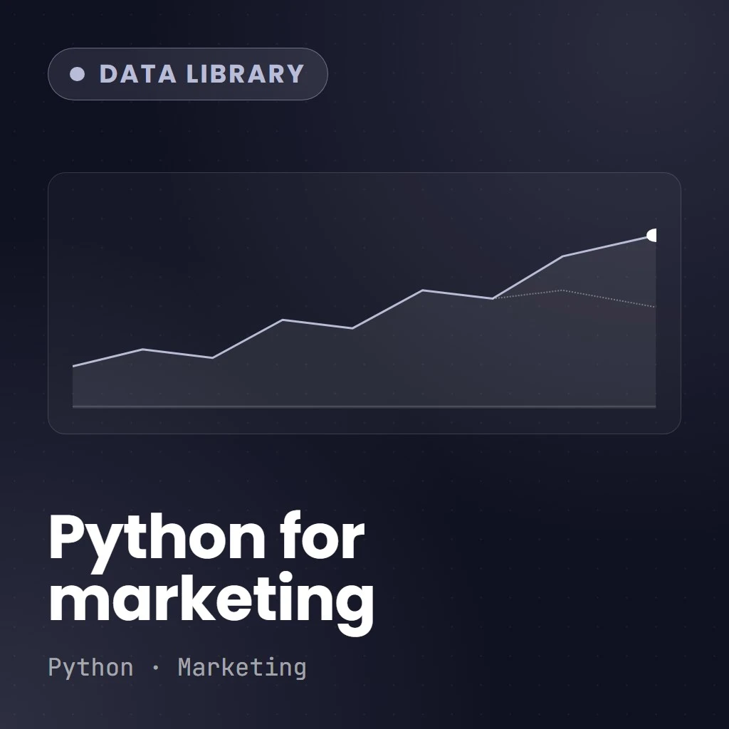 Python for Marketing Analytics