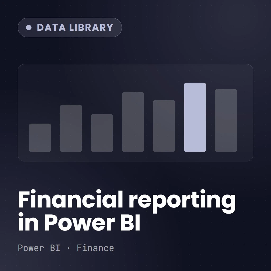 Financial Reporting With Power BI