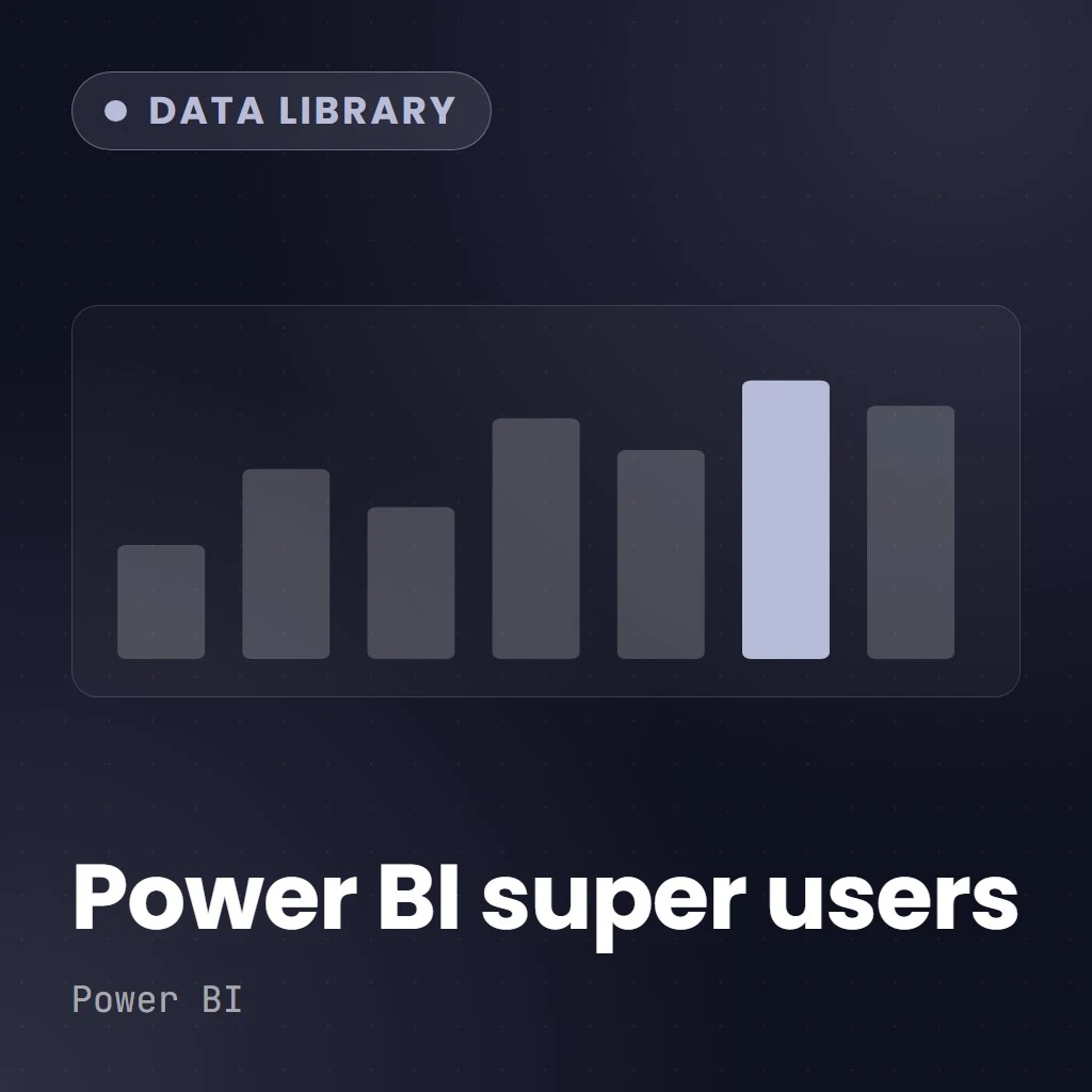 Power BI Super Users Workshop
