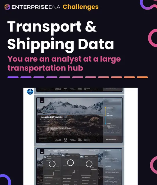 Transport and Shipping Data Cover