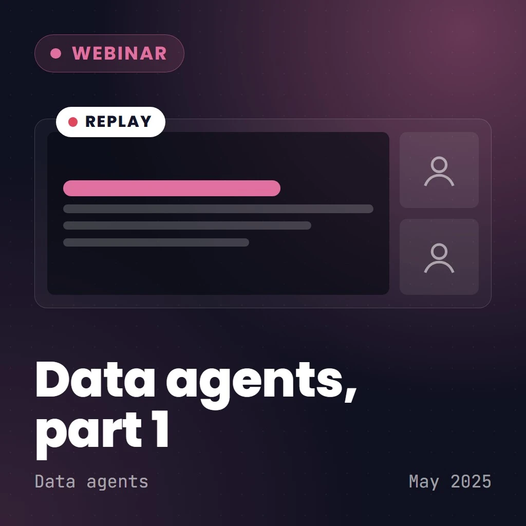 Building Data Agents Part 1