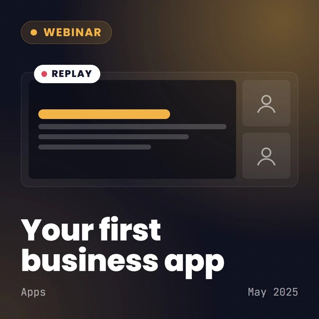 Cover: How to Build your First Business Application