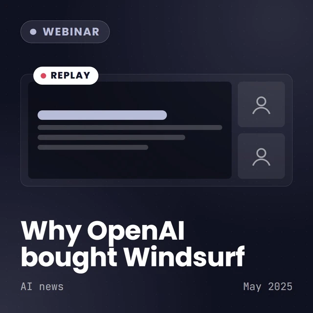 Cover: Why did OpenAI purchase Windsurf
