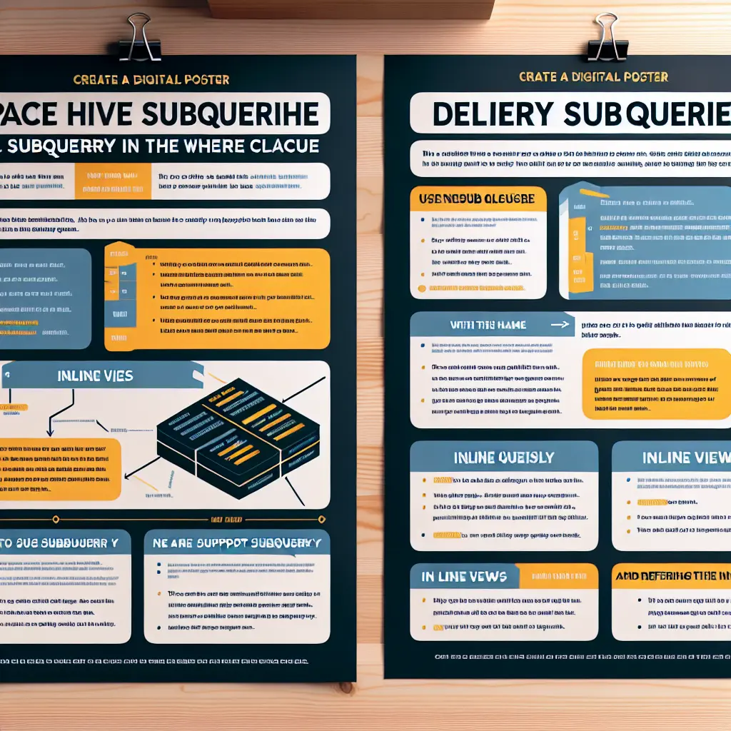 Mastering Subqueries In Apache Hive For Data Filtering