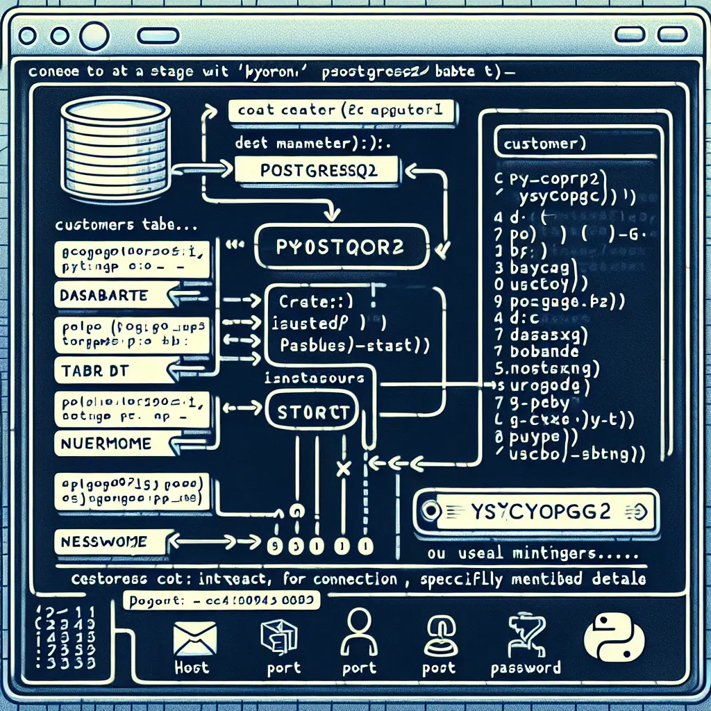 python postgresql データ取得 – python select結果 取得 – YGNR