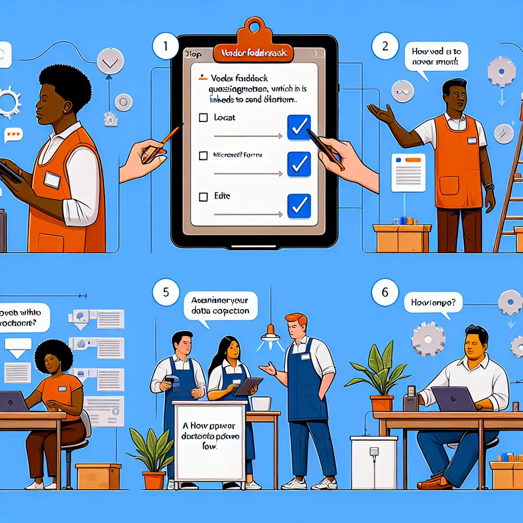 Streamlining Vendor Feedback with Power Automate and Microsoft Forms