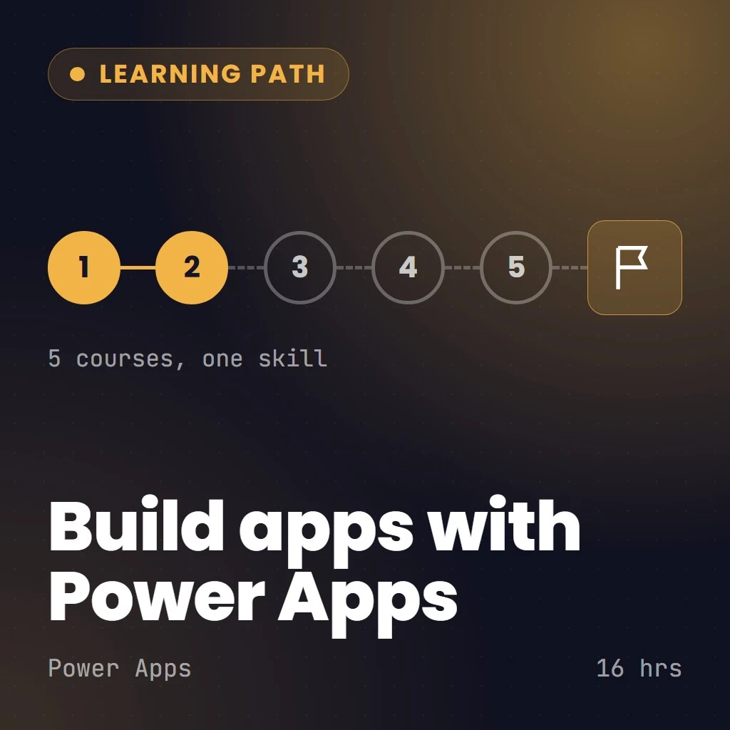 Build No-Code Applications with Power Apps