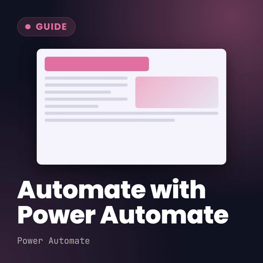 Mastering Automation with Power Automate