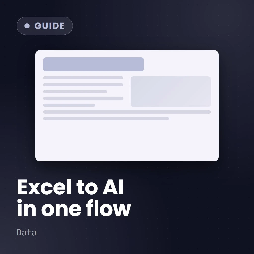 Excel, Power BI, Python and AI in One Powerful Flow