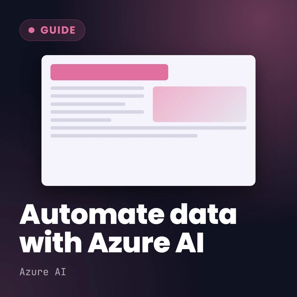 Data Automation with Azure AI
