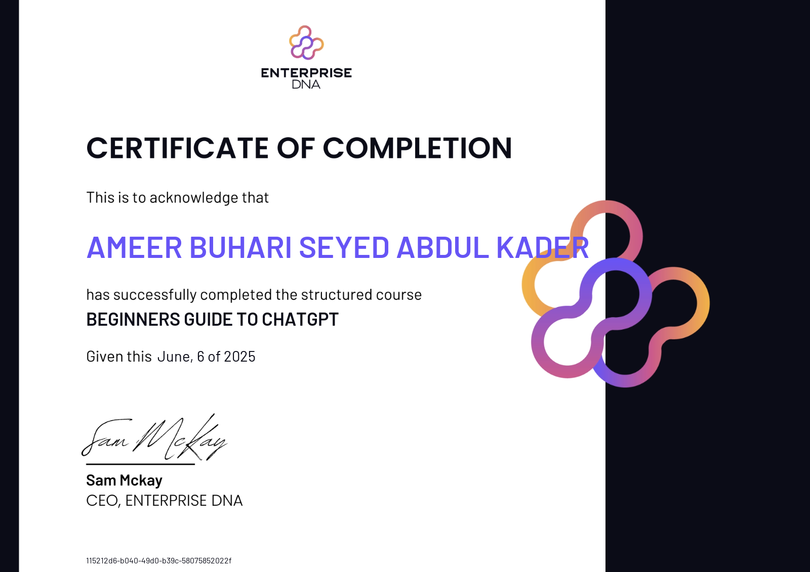 Cover: Ameer Buhari Seyed Abdul Kader