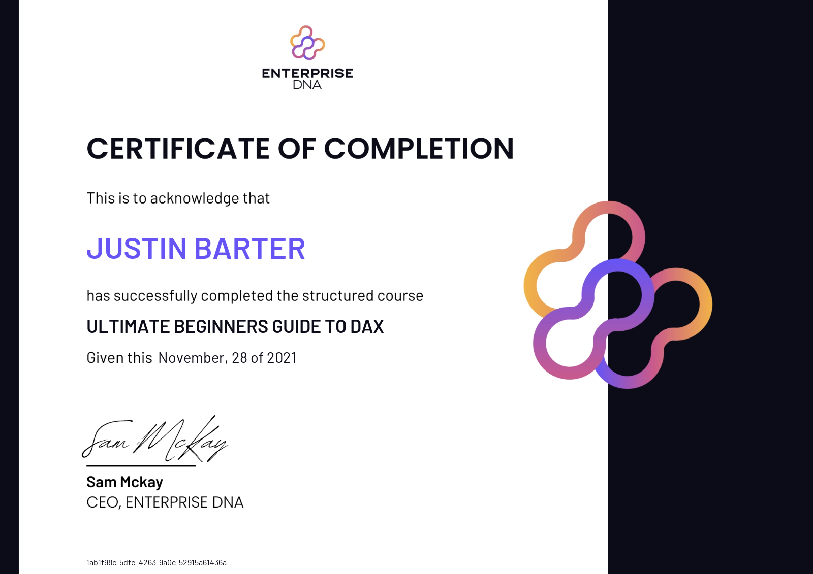 Cover: Justin Barter