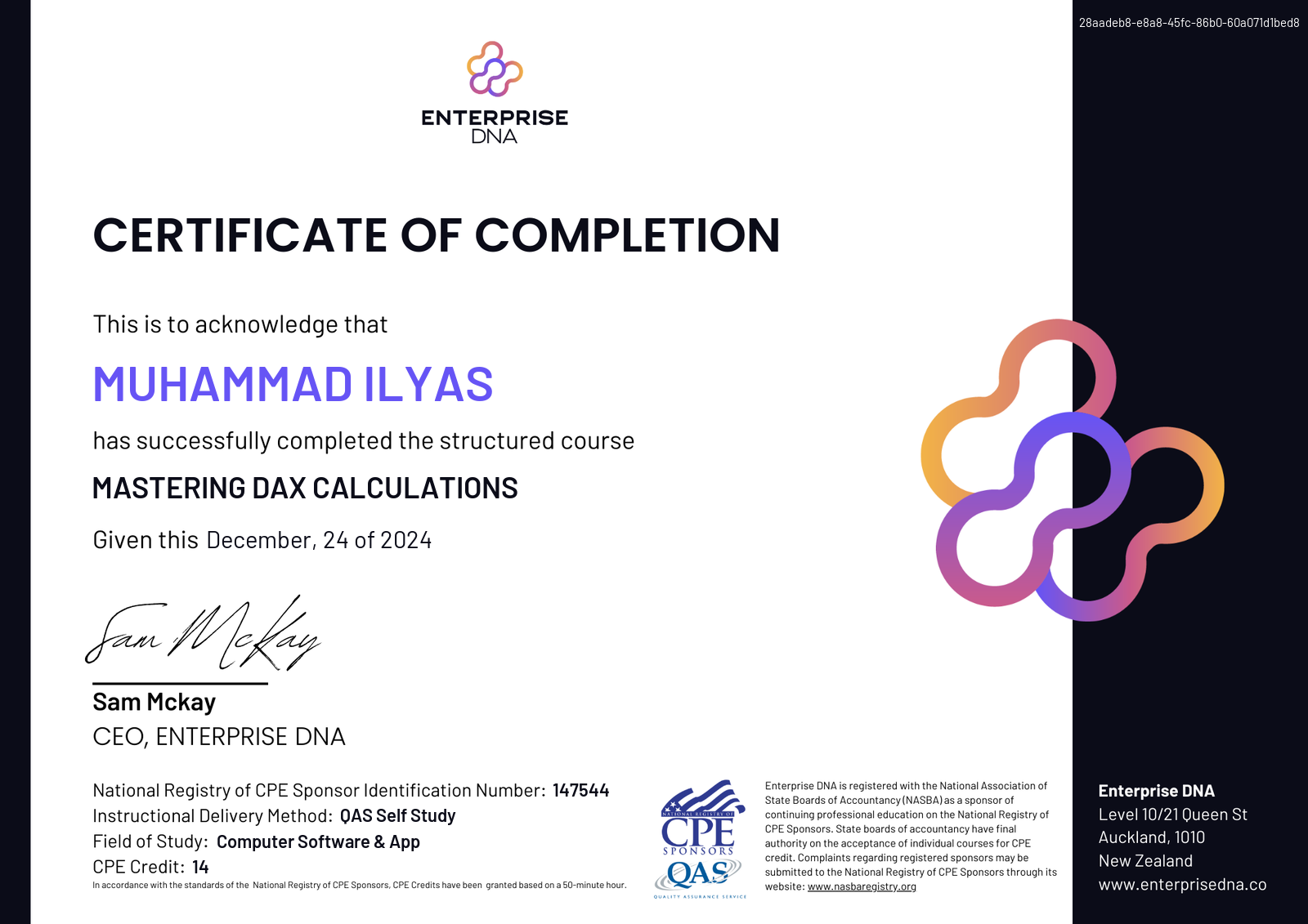 Cover: MUHAMMAD ILYAS