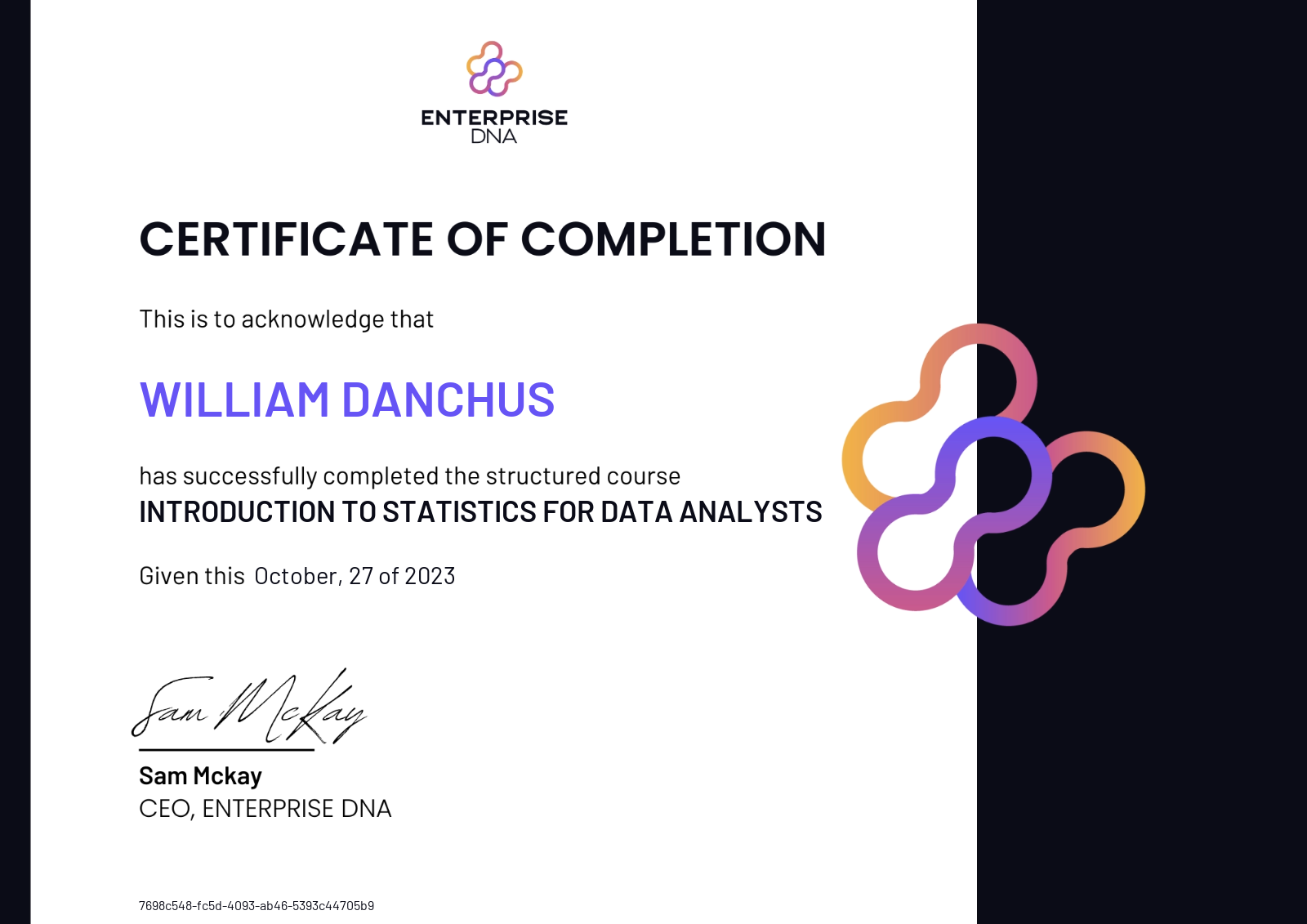 Cover: WILLIAM DANCHUS