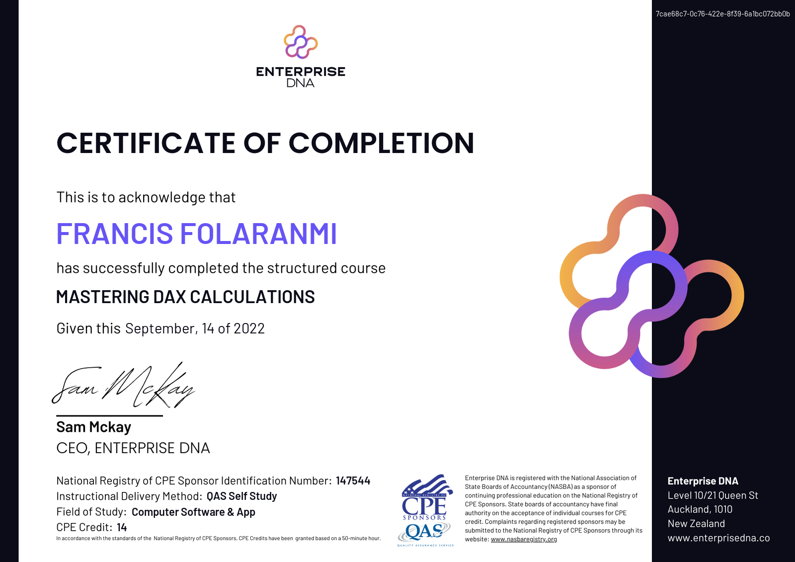 Cover: Francis Folaranmi