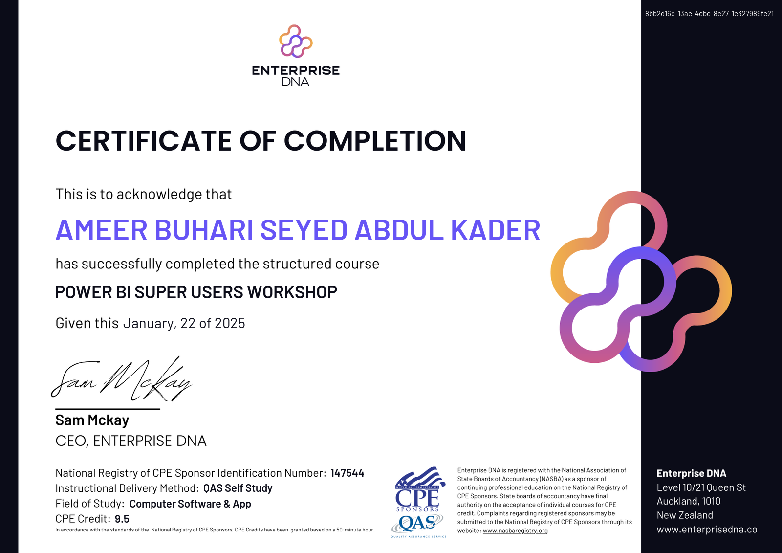 Cover: Ameer Buhari Seyed Abdul Kader