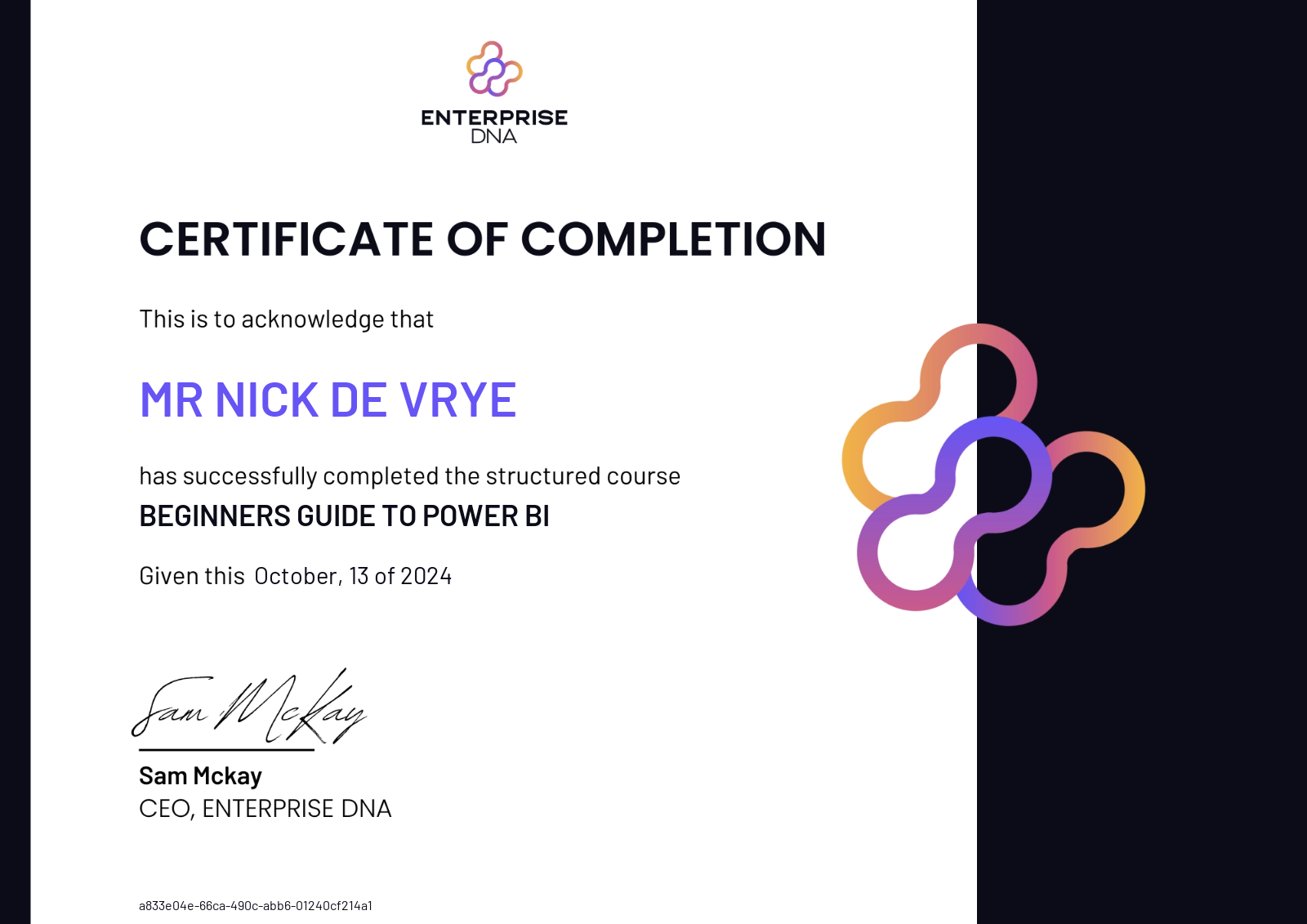 Cover: Mr Nick de Vrye