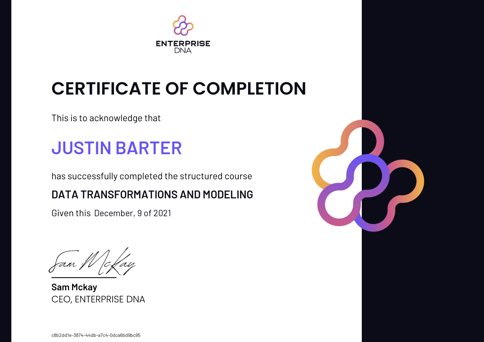 Cover: Justin Barter