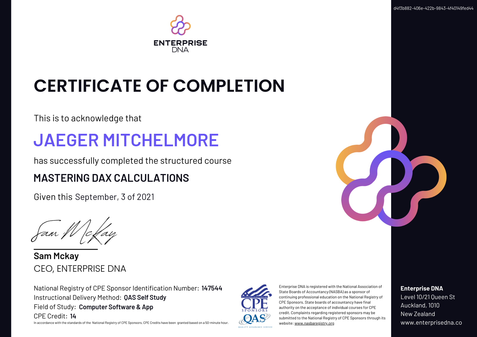 Cover: Jaeger Mitchelmore