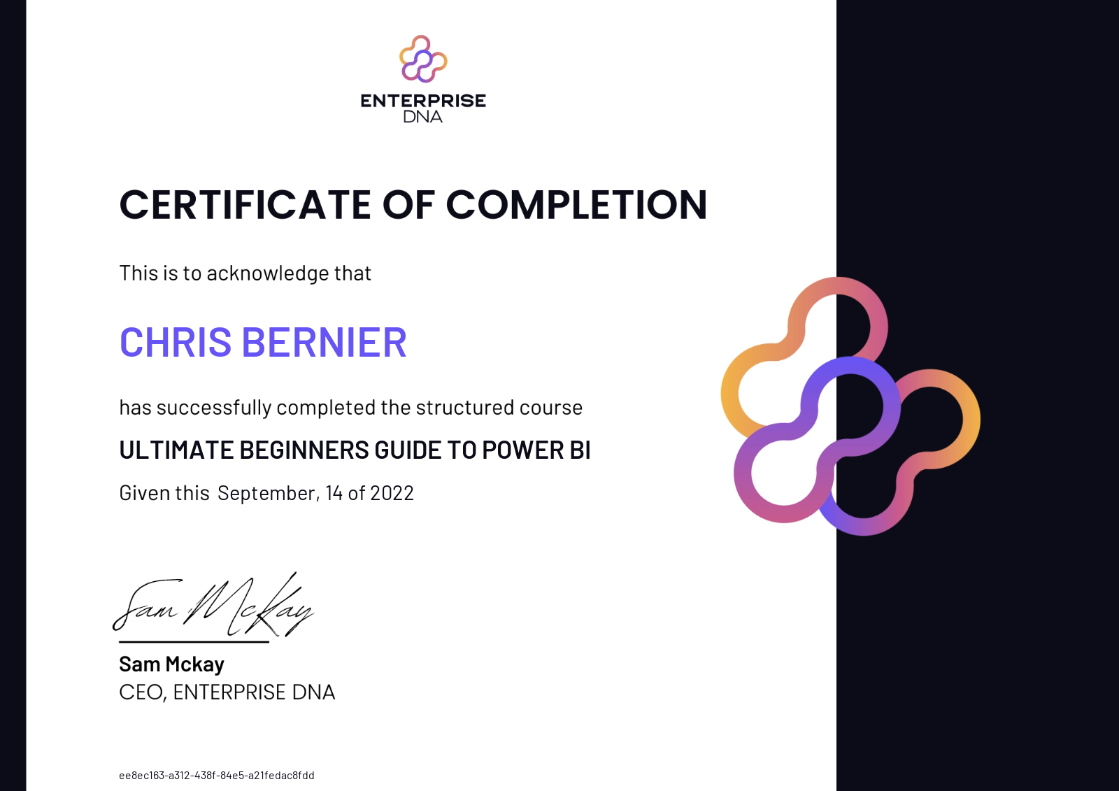 Cover: Chris Bernier