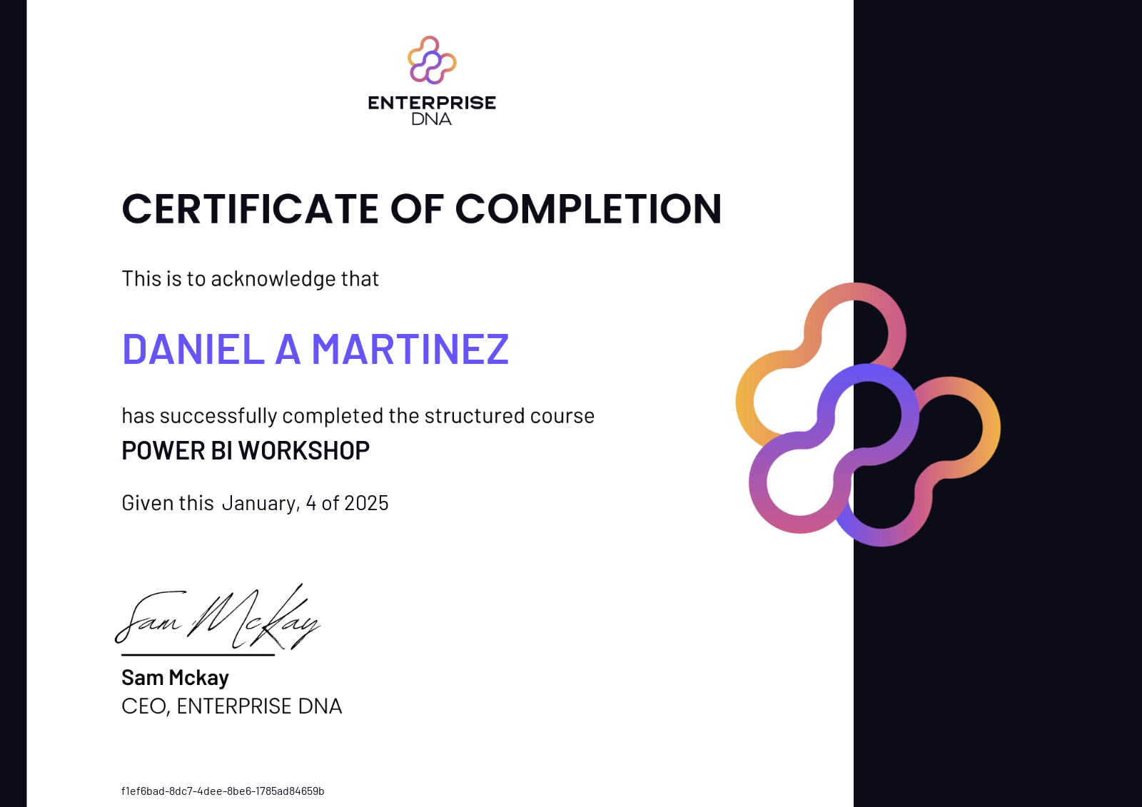 Cover: Daniel A Martinez